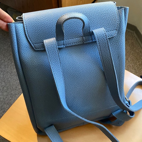 Mini Faux-Leather Backpack - Picture 3 of 8